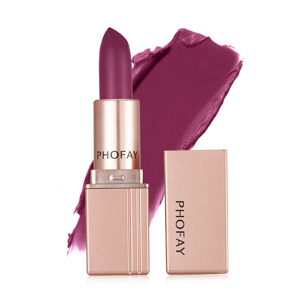 Waterproof Matte Lipstick – Long-Lasting, Highly Pigmented Velvet Finish Lip Color