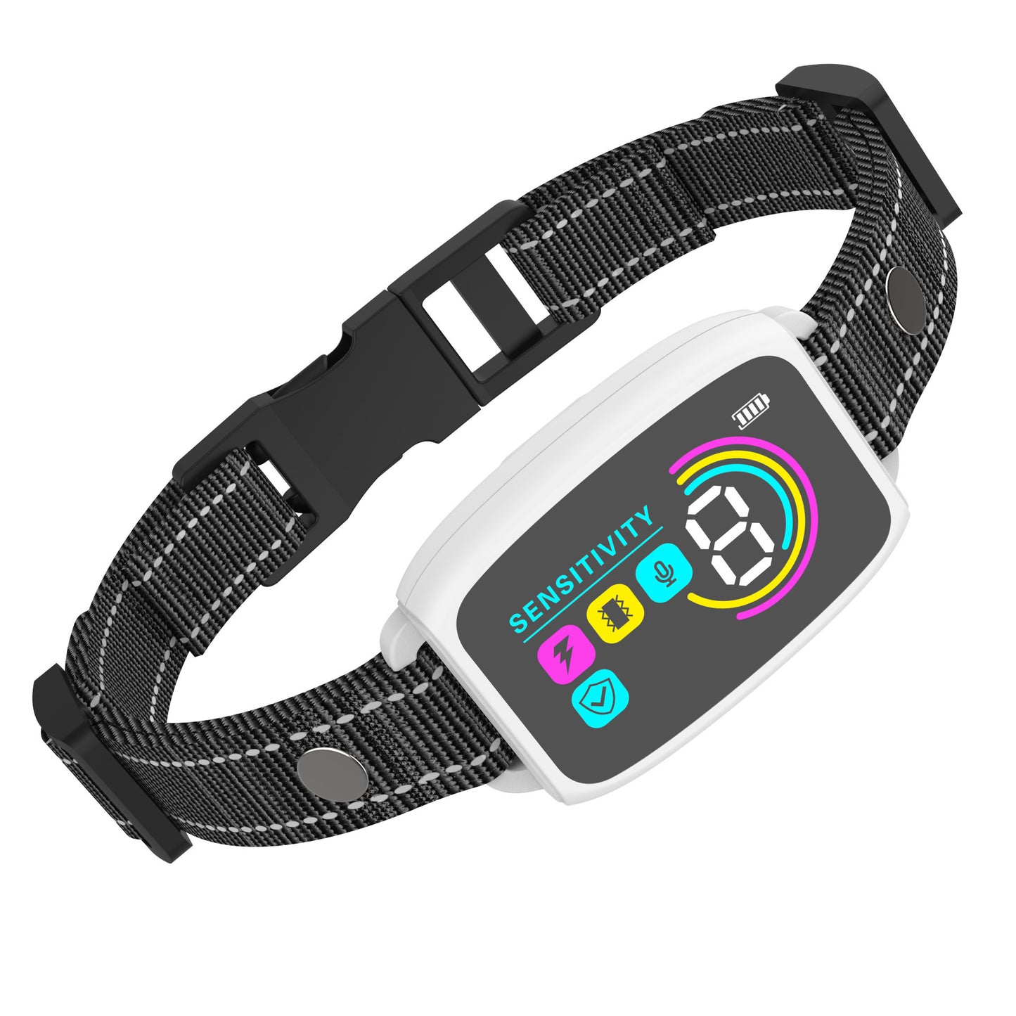 Smart Automatic Anti Barking Dog Collar | Rechargeable Bark Stopper Stop Barking HD Digital Display IP67 Waterproof Collar For Dogs Pet Products