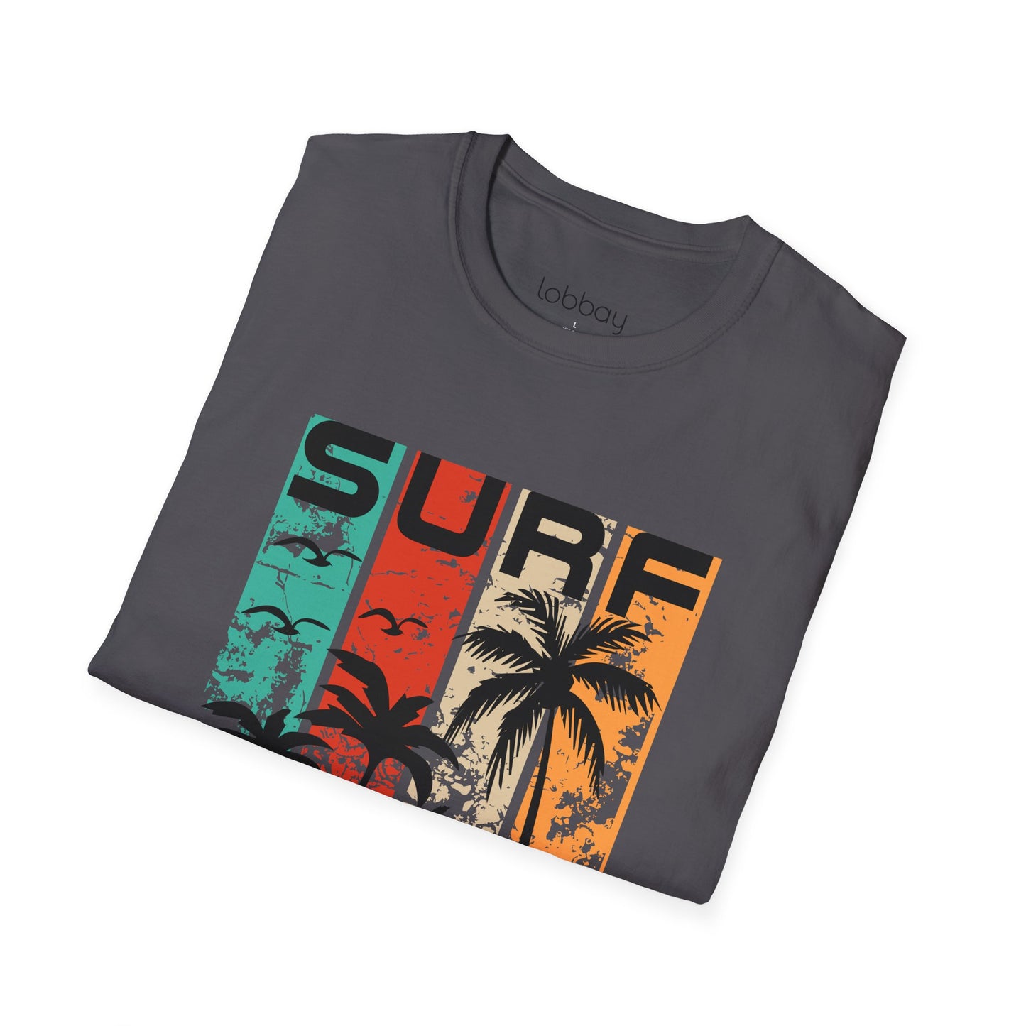 California Surf T-Shirt, Unisex Summer Shirt, Beachwear, Casual Outfits, Vacation Apparel, Gift for Surf Lovers