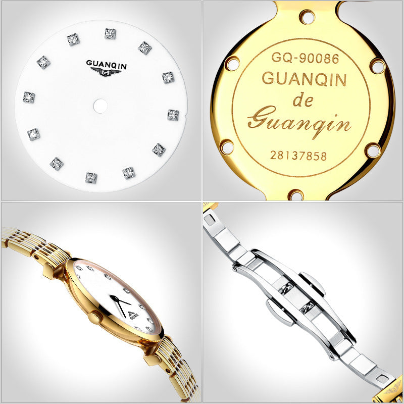 Signature Women's Watch | Waterproof Luxury with Exquisite Mother-of-Pearl Dial