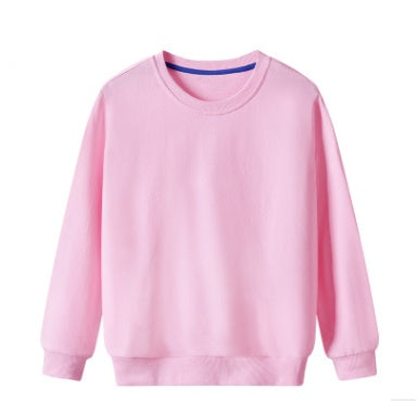 Customized Spring And Autumn Solid Color Thin Sweater With Round Neck And Long Sleeves