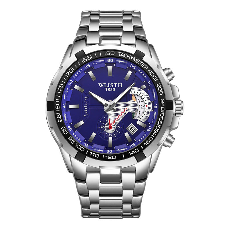 Men’s Quartz Sports Watch – Waterproof Luxury Wristwatch for Everyday Style