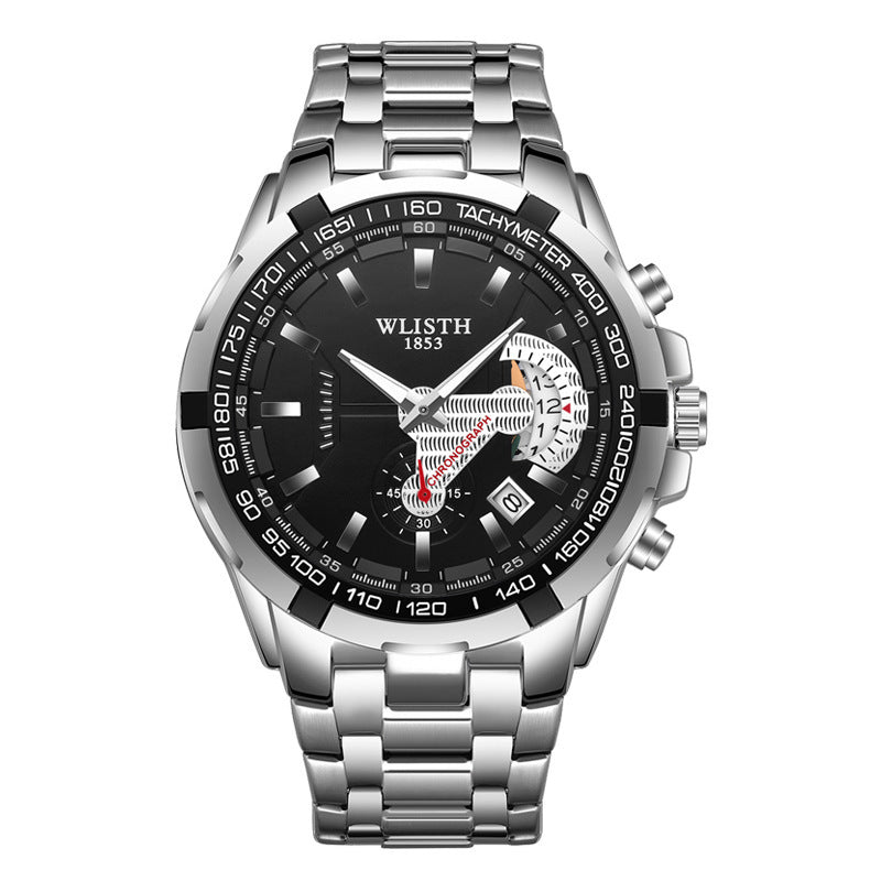 Men’s Quartz Sports Watch – Waterproof Luxury Wristwatch for Everyday Style