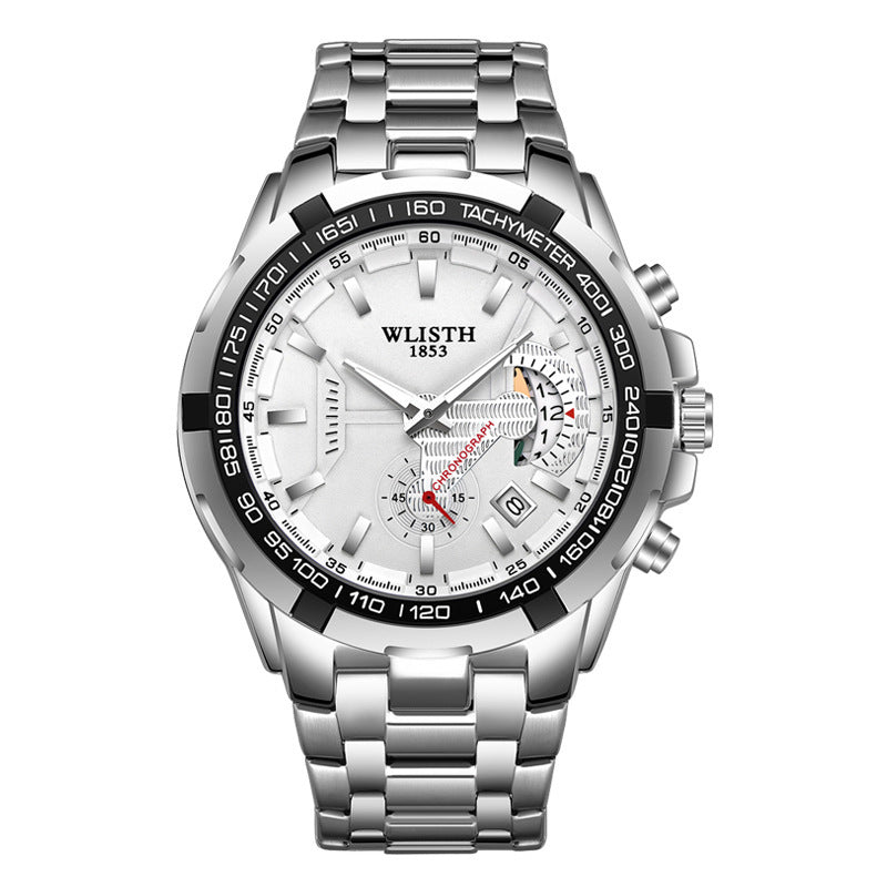 Men’s Quartz Sports Watch – Waterproof Luxury Wristwatch for Everyday Style