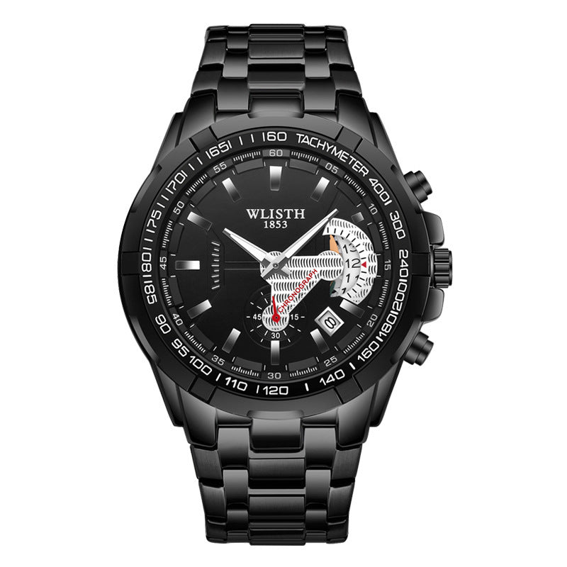 Men’s Quartz Sports Watch – Waterproof Luxury Wristwatch for Everyday Style