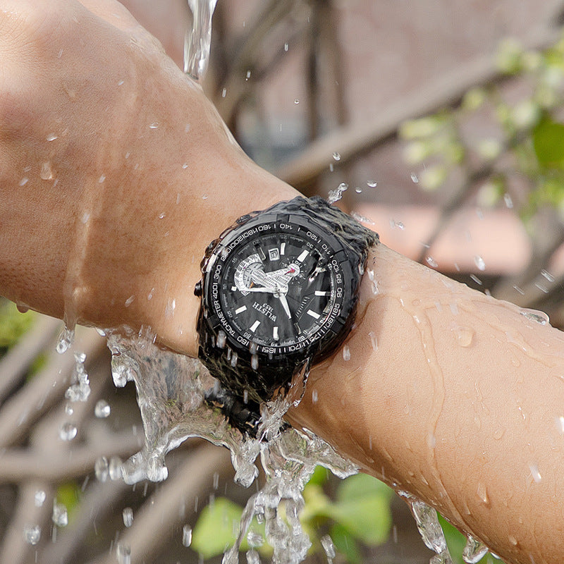 Men’s Quartz Sports Watch – Waterproof Luxury Wristwatch for Everyday Style