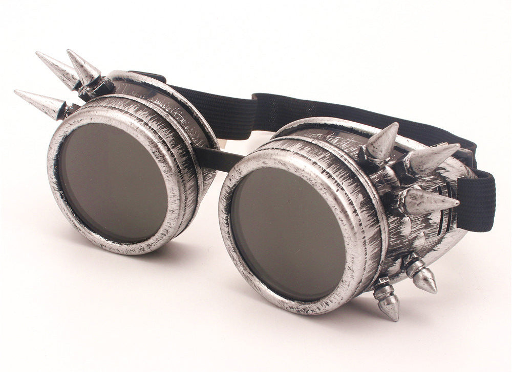 Steampunk Protective Glasses With Rivets
