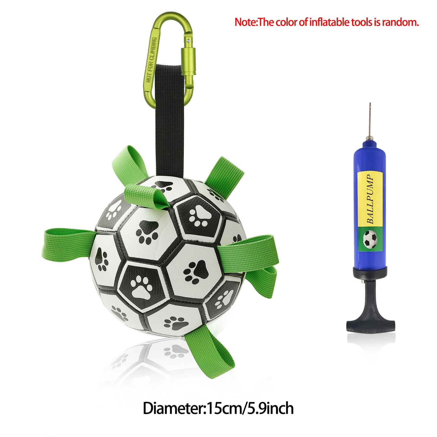 Dog Football Toy | Soccer Ball Inflated Training Toy For Dogs | Outdoor Border Collie Balls For Dogs