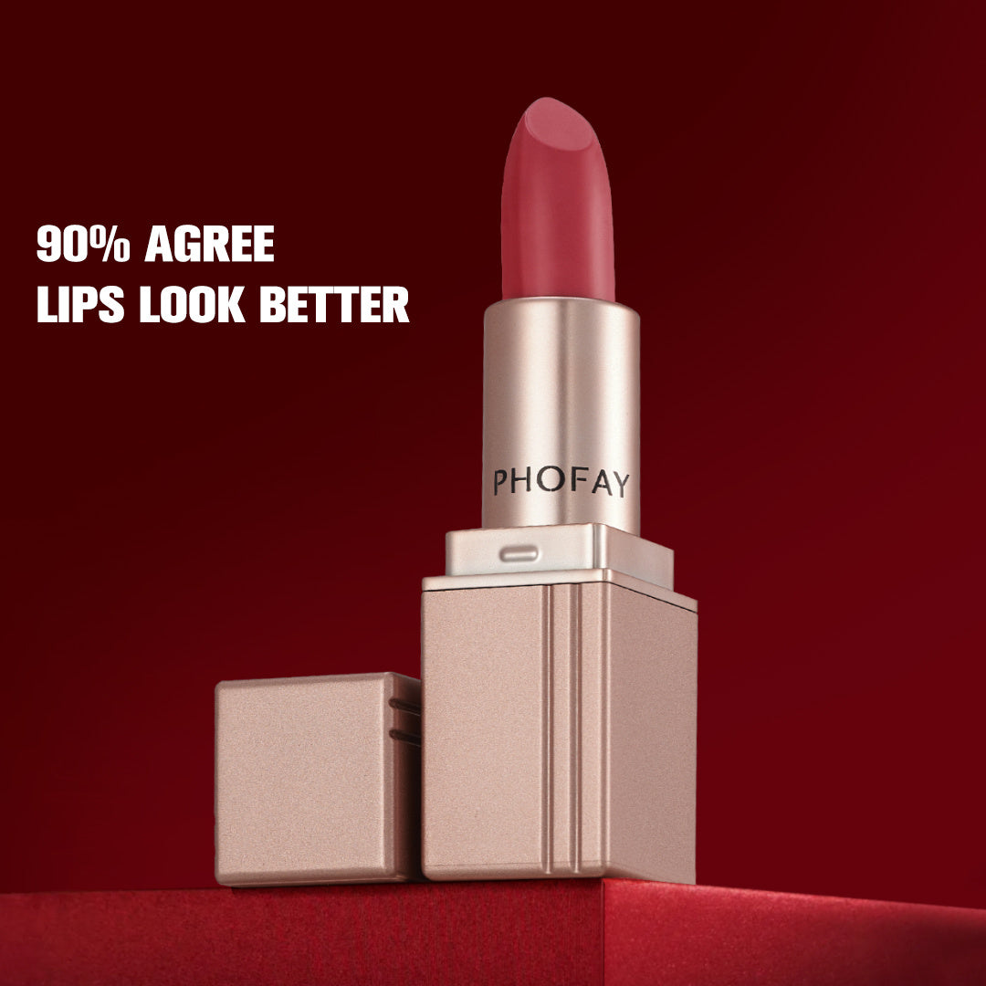 Waterproof Matte Lipstick – Long-Lasting, Highly Pigmented Velvet Finish Lip Color