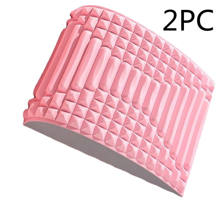 Back Stretcher Pillow Neck Lumbar | Support Massager For Neck, Waist, Back, Sciatica, and Herniated Disc Pain Relief Massage Relaxation