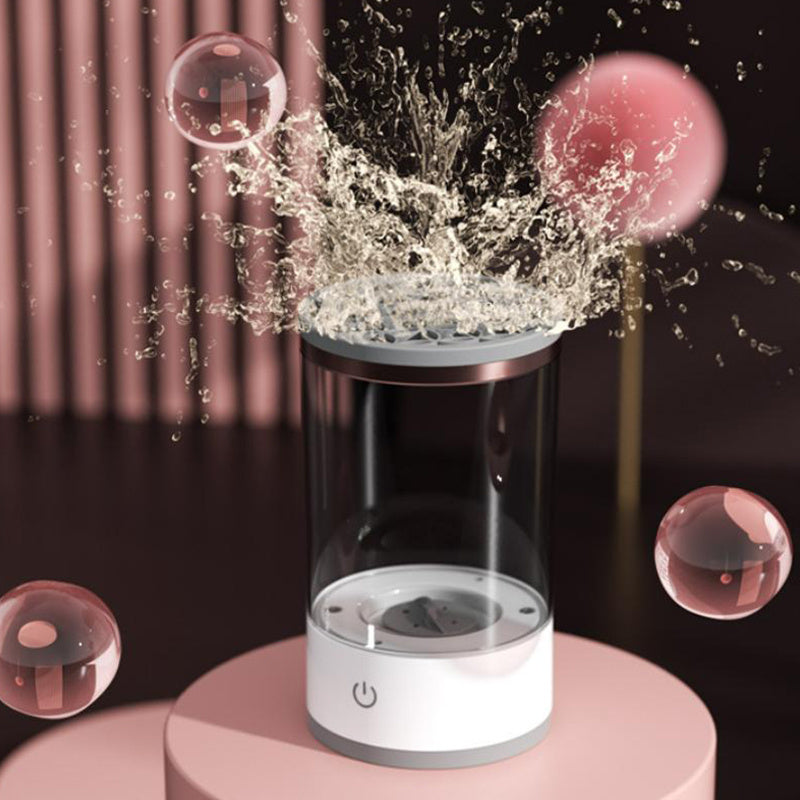 Women Eye Shadow Brush Cleaning Tool | Portable Electric Makeup Brush Cleaner Machine With USB Charging Automatic Cosmetic Brush