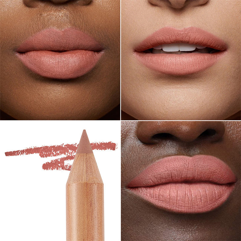 Waterproof Nude Lipliner Kit – Long-Lasting Matte Lip Pencil Set for Perfect Lips