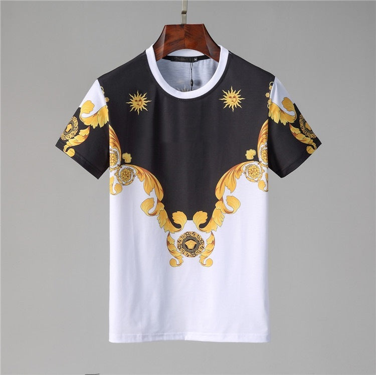 Men's Autumn And Winter T-shirts Men's Cotton Short Sleeves
