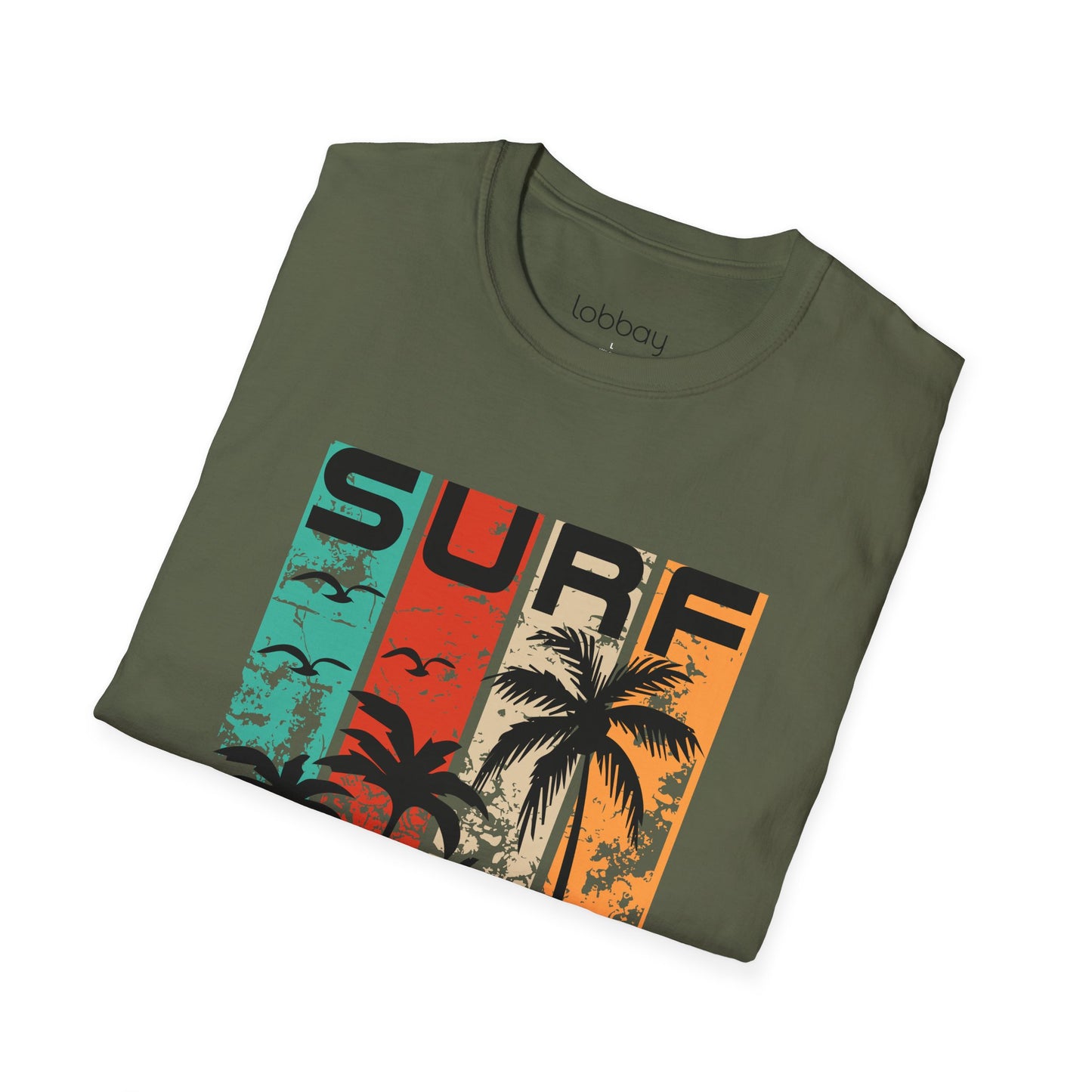 California Surf T-Shirt, Unisex Summer Shirt, Beachwear, Casual Outfits, Vacation Apparel, Gift for Surf Lovers