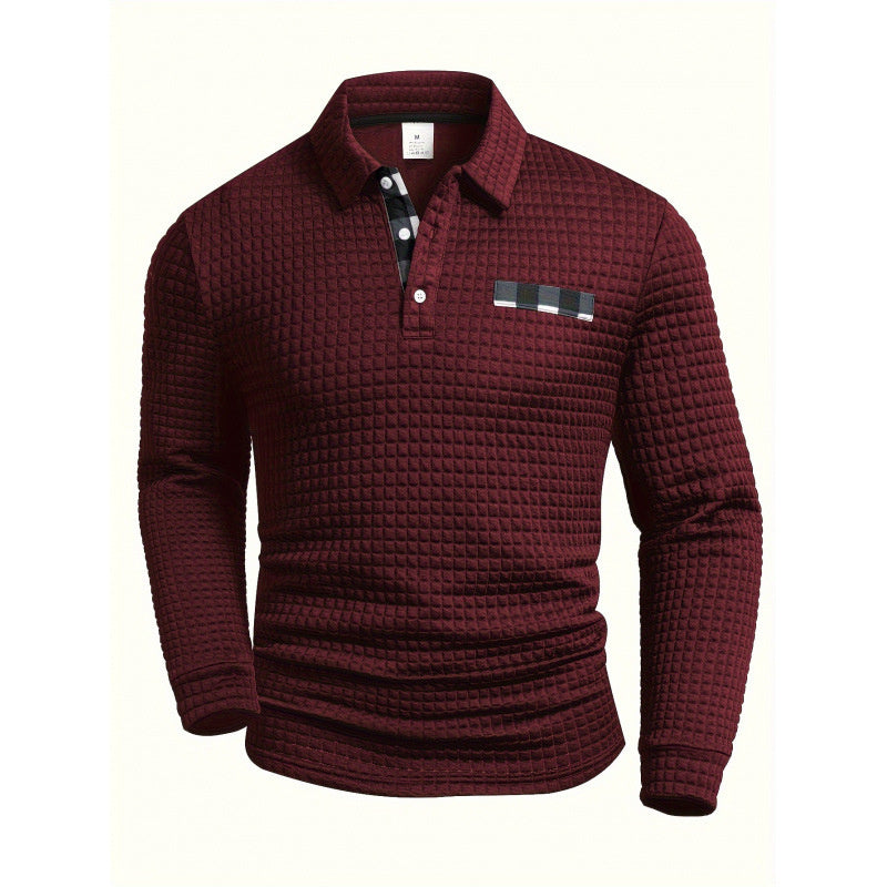 Men's Casual Solid Color Sports Polo Shirts