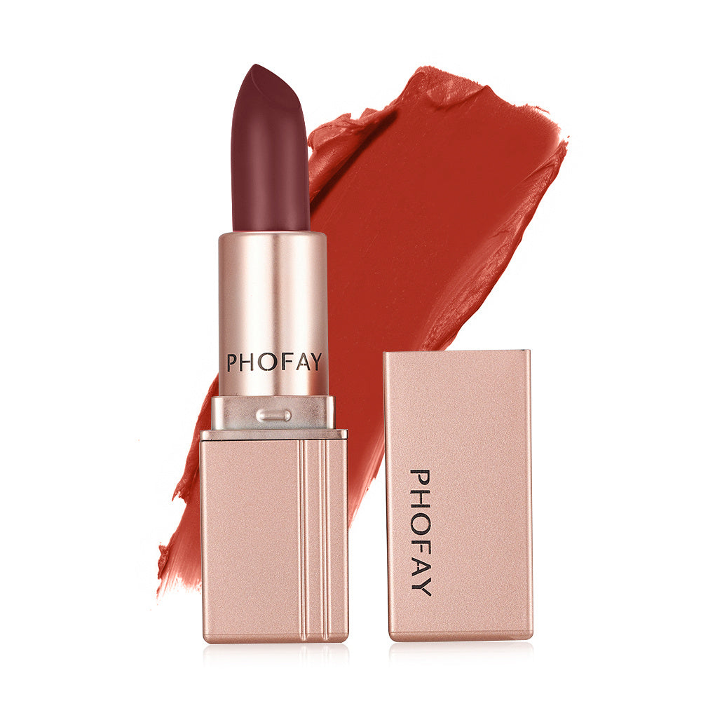 Waterproof Matte Lipstick – Long-Lasting, Highly Pigmented Velvet Finish Lip Color