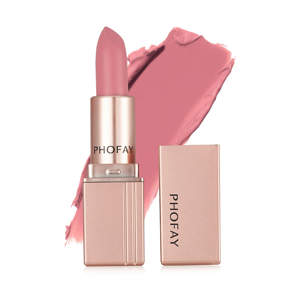 Waterproof Matte Lipstick – Long-Lasting, Highly Pigmented Velvet Finish Lip Color