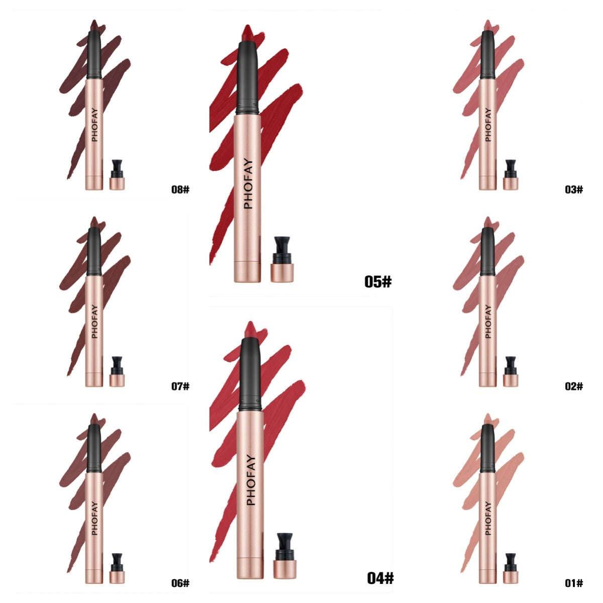 MATTE LIP LINER LIPSTICK PEN