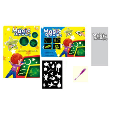 3D Magic Drawing Pad for Kids with 8 Light Effects | Reusable Educational Toy & Puzzle Board
