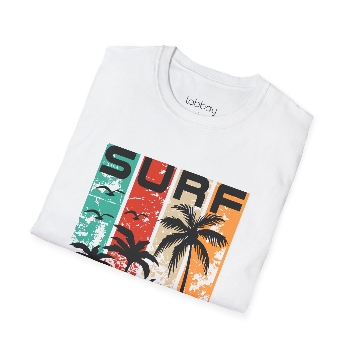 California Surf T-Shirt, Unisex Summer Shirt, Beachwear, Casual Outfits, Vacation Apparel, Gift for Surf Lovers