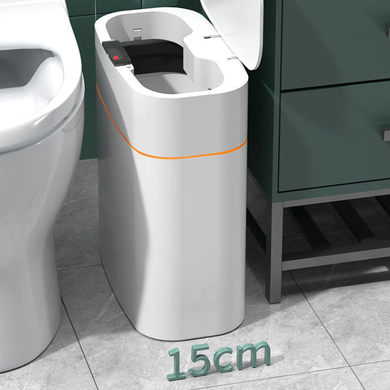 Smart Trash Can With Lid For Bedroom And Living Room Kitchen Storage Box Trash Can Induction Small Car Box Automatic Smart Dustbin Smart Trash Bin (V2)