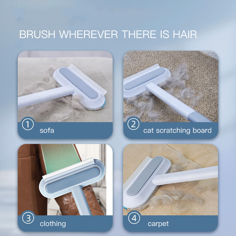 4 In 1 Multifunctional Hair Removal Brush | Pet Dog Cat Hair Cleaner Brush | Cat Hair Remover Window Screen Cleaning Tool Gadgets