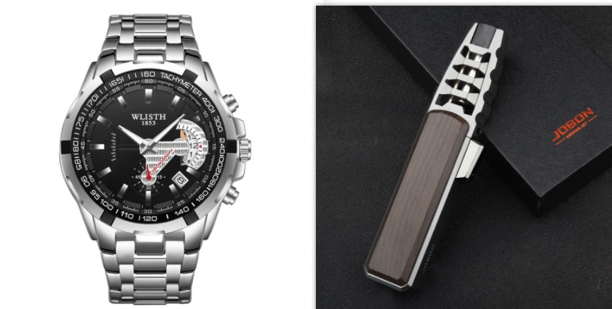Men’s Quartz Sports Watch – Waterproof Luxury Wristwatch for Everyday Style