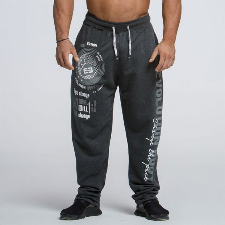 Men's Cotton Running Leisure Sports Pants