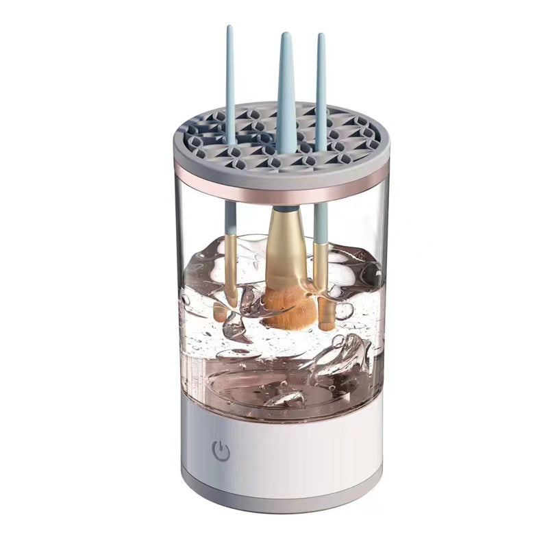 Women Eye Shadow Brush Cleaning Tool | Portable Electric Makeup Brush Cleaner Machine With USB Charging Automatic Cosmetic Brush