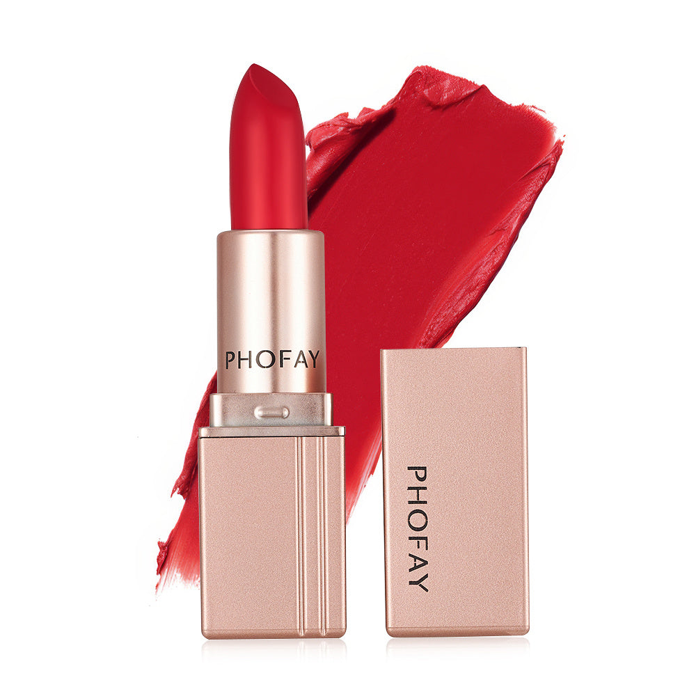 Waterproof Matte Lipstick – Long-Lasting, Highly Pigmented Velvet Finish Lip Color