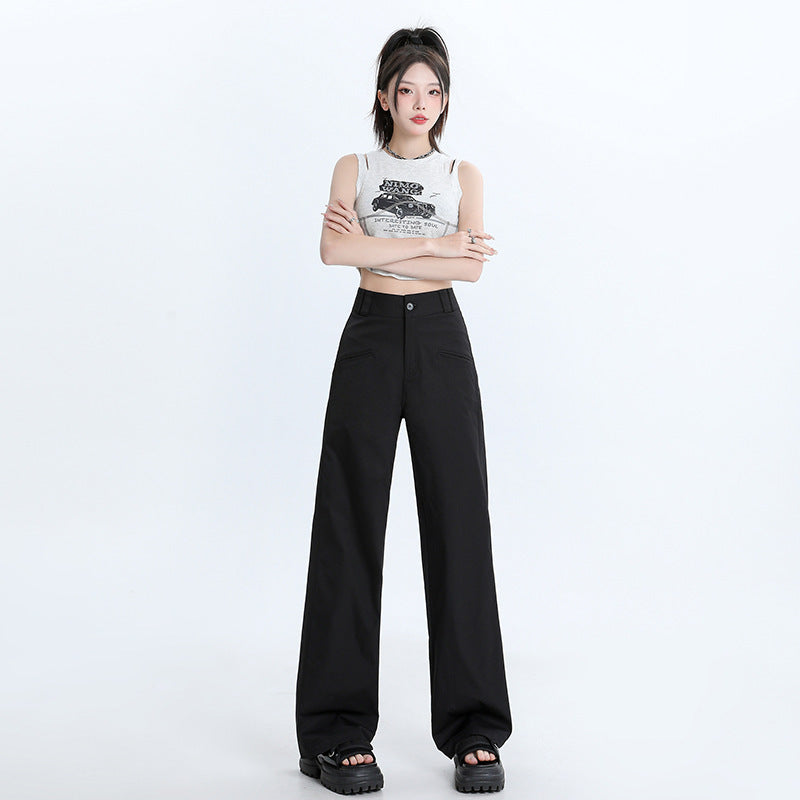 Fashion Personality Wide-leg Casual Pants Women