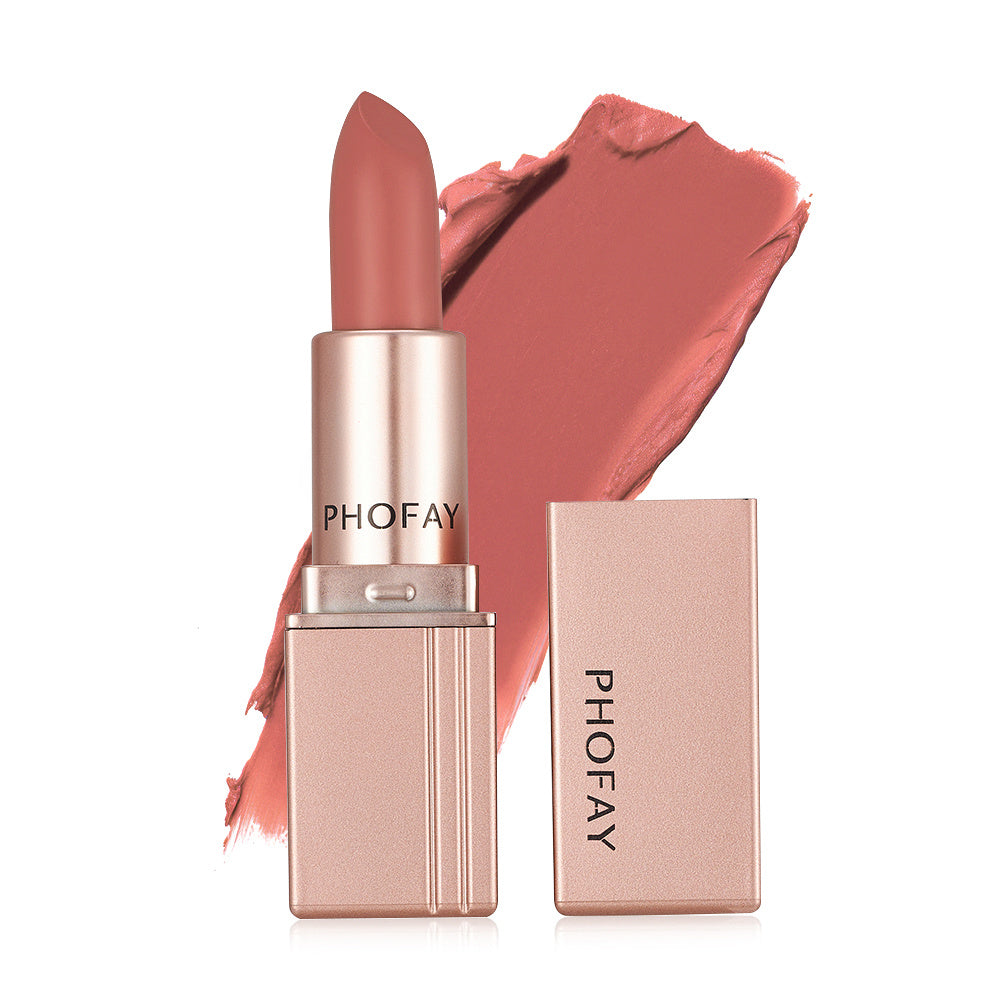 Waterproof Matte Lipstick – Long-Lasting, Highly Pigmented Velvet Finish Lip Color