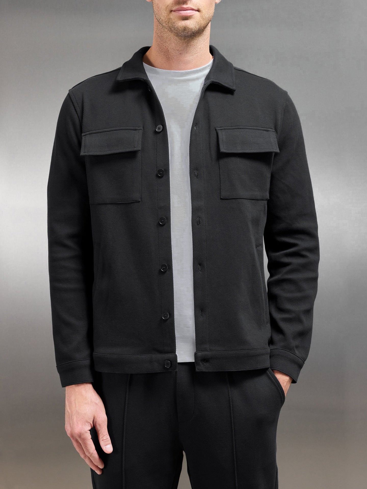 Solid Color Casual Fashion Jacket