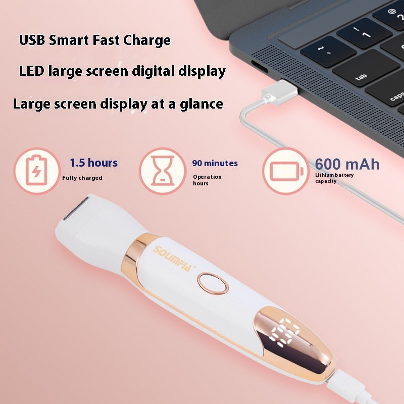5-in-1 Multi functional Electric Shaver Smart Digital Display Screen Home