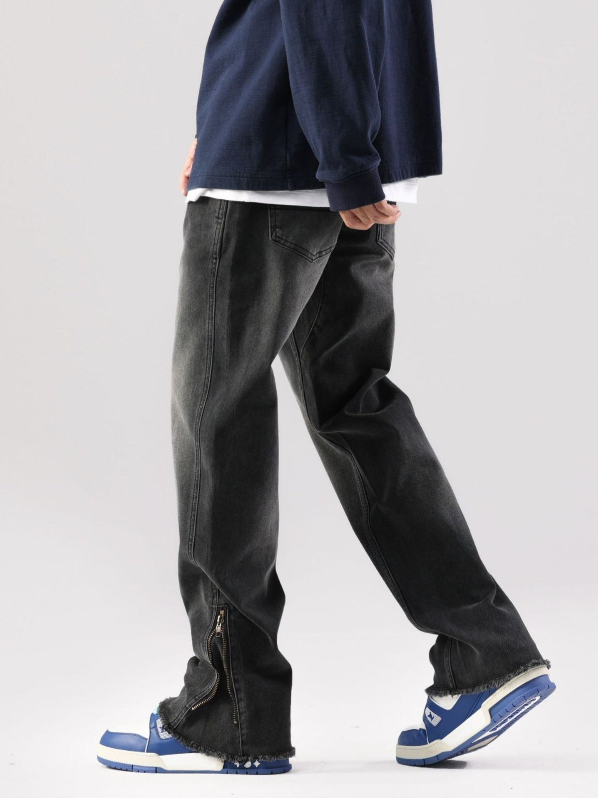 Men's American Fashion Personality Jeans Men