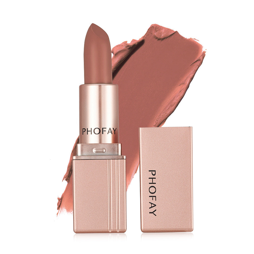 Waterproof Matte Lipstick – Long-Lasting, Highly Pigmented Velvet Finish Lip Color