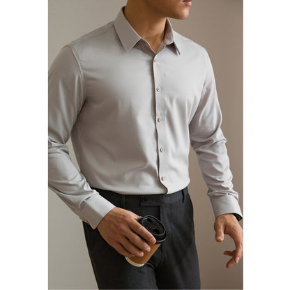 Men's High-end Ironing Free Long Sleeves Shirt
