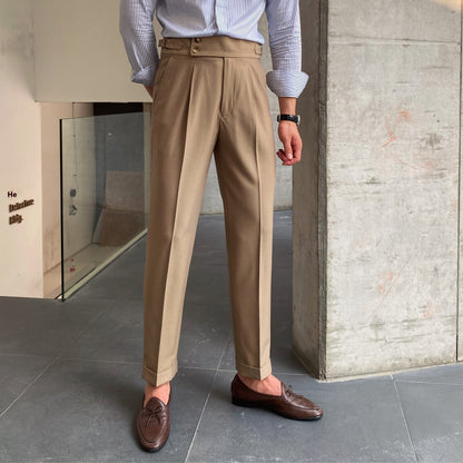 Men's Design Suit Pants Men's Straight Pants