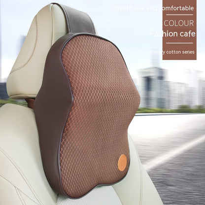 Four Seasons Universal Memory Foam Automotive Headrest Neck Pillow Lumbar Support Pillow
