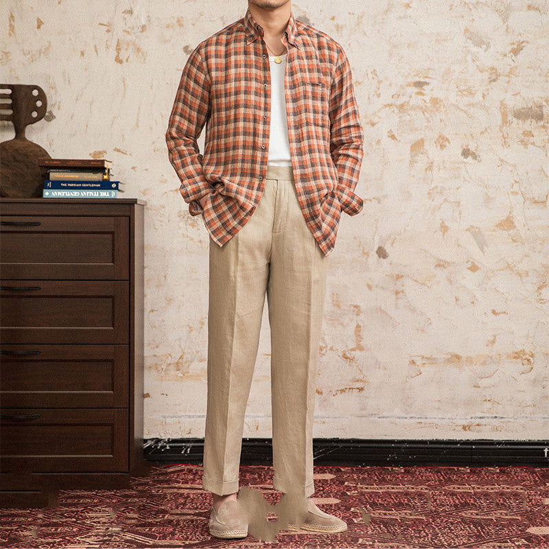 Linen Leisure Young Long Sleeve Shirt