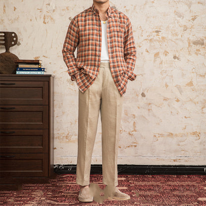 Linen Leisure Young Long Sleeve Shirt