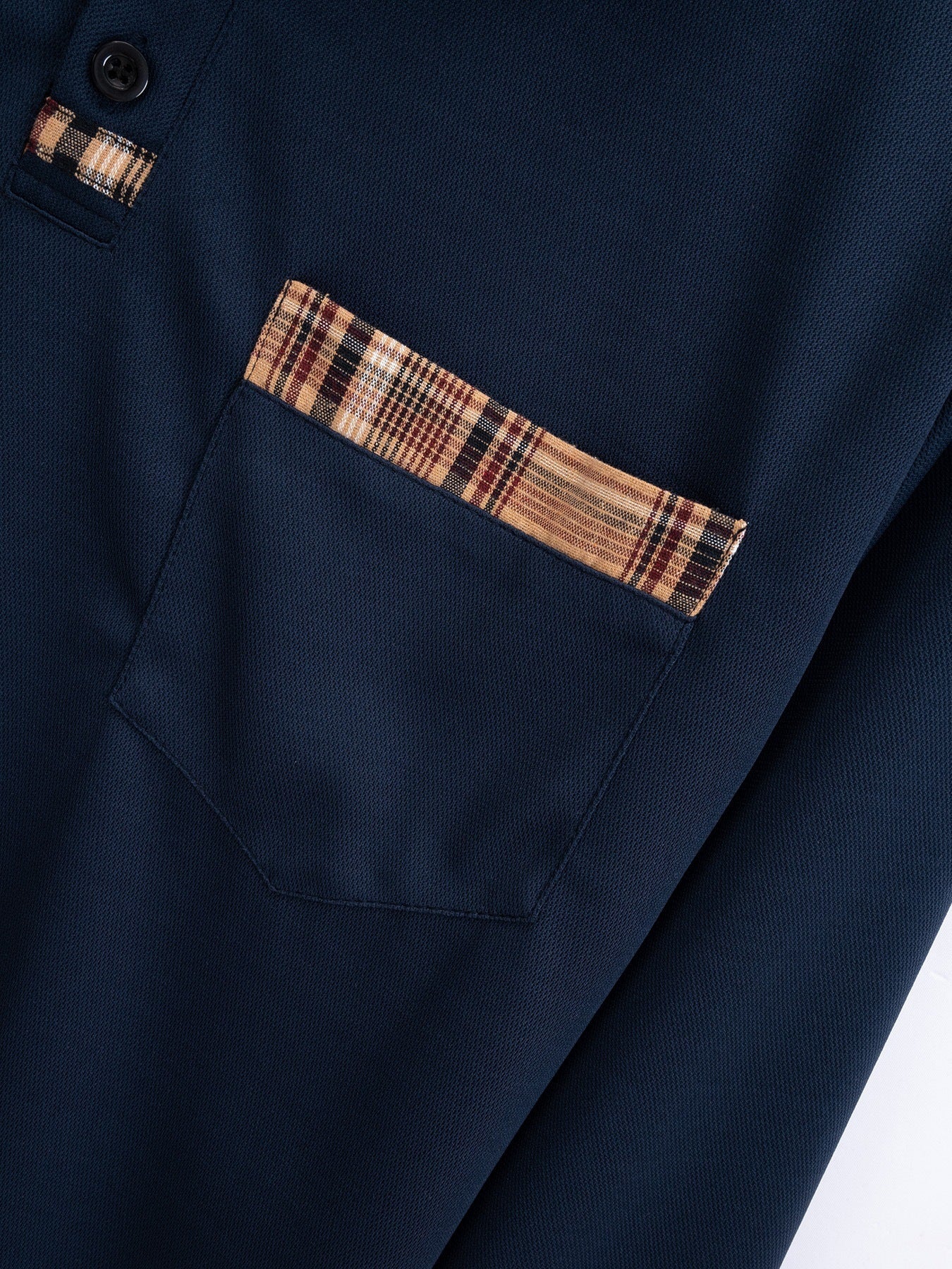 Men's Fashion Casual Solid Color Sports Polo Shirts