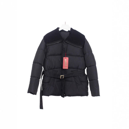 Women's Korean-style Knitted Lapel Down Jacket