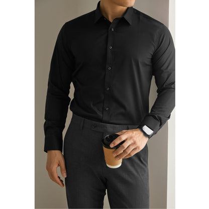Men's High-end Ironing Free Long Sleeves Shirt