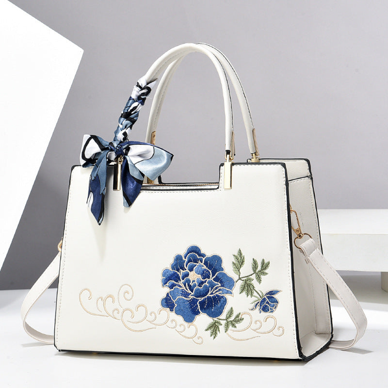 Large Capacity Embroidered Women Bag