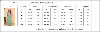 European And American Women's Bronze Muslim Dubai Robe