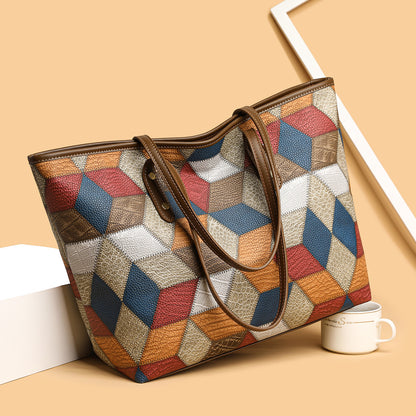 Women's Fashion Large Capacity Versatile Handbag