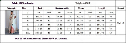 MQ111 Muslim Fashion Robe Abaya Cardigan Coat