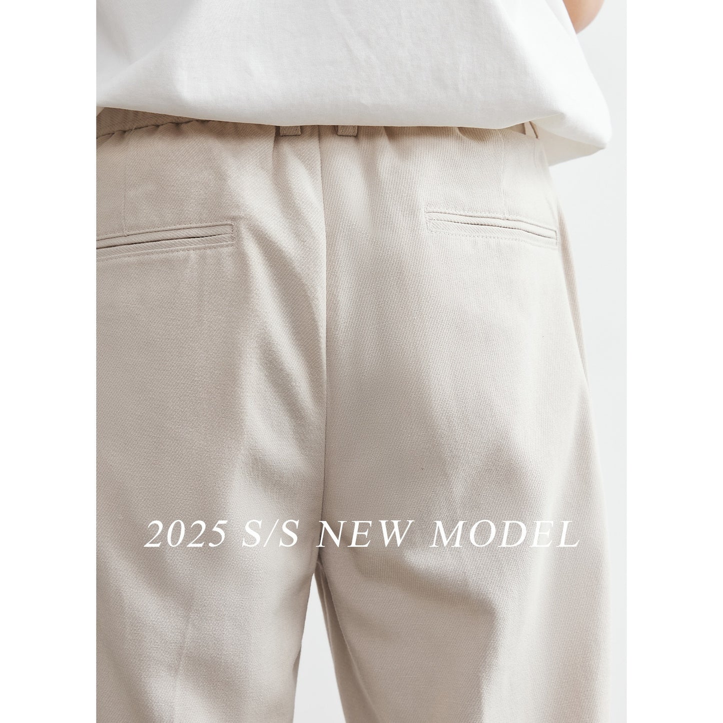 Straight Drooping Casual Pants Men's Loose Suit Pants