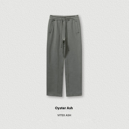 Solid Color Loose Track Pants Velvet Thickened Casual Pants